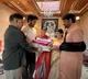 Allu Sirish Gives First Wedding Invitation to Chiranjeevi