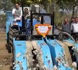 Shivraj Singh Chouhan Inaugurates Indigenous Cotton Harvesting Machine