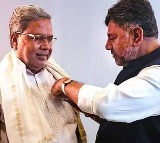 DK Shivakumar Unveils Siddaramaiah Statue in Karnataka