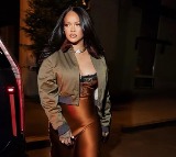 Rihanna suffers wardrobe malfunction while attending A$AP Rocky’s fashion show