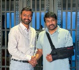 Chiranjeevi Clarifies on Hand Bandage After Surgery