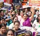 Telangana: Kavitha leads protest over unfulfilled promises of Congress govt