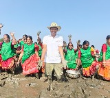 KCR Birthday Celebrated with Green Salute in Sundarbans
