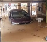 Manikonda Hyderabad Pipe Burst Causes Midnight Flooding