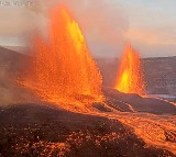 Kilauea Volcano Erupts Lava Fountains Reach 1300 Feet