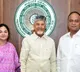 Vemireddy couple meets CM Chandrababu