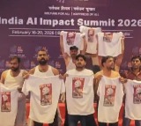 Youth Congress members stage shirtless protest at AI Summit, detained