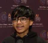 At 16, Raul John Aju tells AI conference India must champion innovation