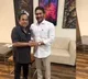 Brahmanandam YS Jagan meet at airport