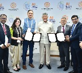 Chandrababu Naidu Attends AI Impact Summit in Delhi Secures 7 Key Agreements