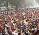 Delhi BJP workers protest outside Congress office, demand Rahul's apology