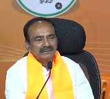 Congress Goondaism on Katipally Venkata Ramana Reddy House Blame Revanth Reddy Etela Rajender