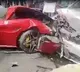 Three injured as speeding Ferrari runs amok in Hyderabad