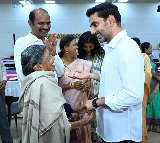 Nara Lokesh Receives Ponduru Khadi Gift from Srikakulam Leaders