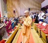 CM Yogi Adityanath gets grand reception from Indian diaspora in Japan