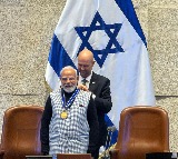 Narendra Modi Speaks at Israel Parliament Netanyahu Praises Modi