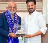 Shantanu Narayen Meets Chief Minister Revanth Reddy