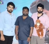 Sree Vishnu Creates Buzz with Monkey Doll at Vishnu Vinayasam Event