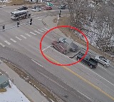 Sinkhole Swallows Cars in Omaha Nebraska Incident