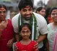 Adivi Sesh seeks blessings at Bhadrakali Temple in Warangal