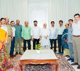 Six top surrendered Maoists meet Telangana CM
