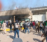 US Consulate in Karachi attacked by violent protesters after Khamenei's death