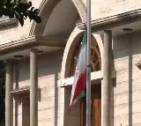 Iranian Embassy in India lowers flag to half-mast after Khamenei's death