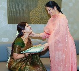 Rashmika Mandanna Receives Special Gift from CM Revanth Reddys Wife