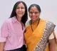 Kalvakuntla Kavitha Met by Tarakaratna Wife Alekhya Reddy