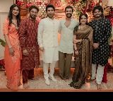 Newlyweds Vijay Deverakonda- Rashmika Mandanna attend Allu Sirish’s Pelli Koduku ceremony