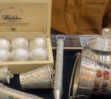 Lucknow’s bullion market shines with gold-silver plated pichkaris, buckets for Holi