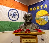 First bust of Mahatma Gandhi unveiled in US's Montana state