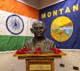 Mahatma Gandhi Statue Unveiled at Montana University