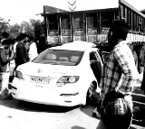 Chittoor road accident Five killed in Palamaner car crash