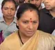 Kalvakuntla Kavitha Chants Jai Andhra in Tirupati