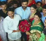 Jagan Attends Rachamallu Daughters Wedding Reception