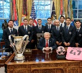 Messi Inter Miami honoured at White House