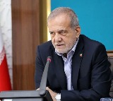 Masoud Pezeshkian Iran President Says Some Countries Trying to Mediate