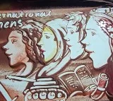 Inspiring sand animation by Puri artist celebrates International Women’s Day