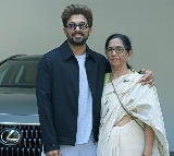 Allu Arjun Gifts Mother Lexus Car on Womens Day