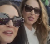 Preity Zinta enjoys the T20 World Cup with Salman Khan's close friend Lulia Vantur