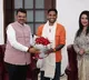 Maha CM Devendra Fadnavis felicitates captain Suryakumar Yadav, Shivam Dube after T20 WC glory