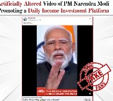 Narendra Modi AI Video Claiming High Returns is Fake Says Government