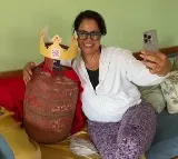 Sameera Reddy's hilarious take on the ongoing LPG shortage in the country: The V.I.P has arrived