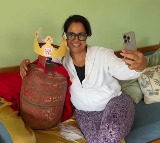 Sameera Reddy Funny Post on Gas Cylinder Shortage