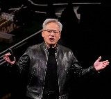 Nvidia CEO highlights closer ties as Samsung unveils HBM4E chip