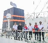 Sonowal felicitates crew of LPG ships Shivalik and Nanda Devi