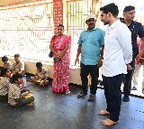 Nara Lokesh Inspects Tarakarama Nagar School After Meal Quality Complaints
