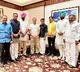 Rahul Gandhi meets Cong MPs after Lok Sabha revokes suspension