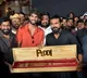 Cricketer Tilak Varma visits sets of Ram Charans Peddi